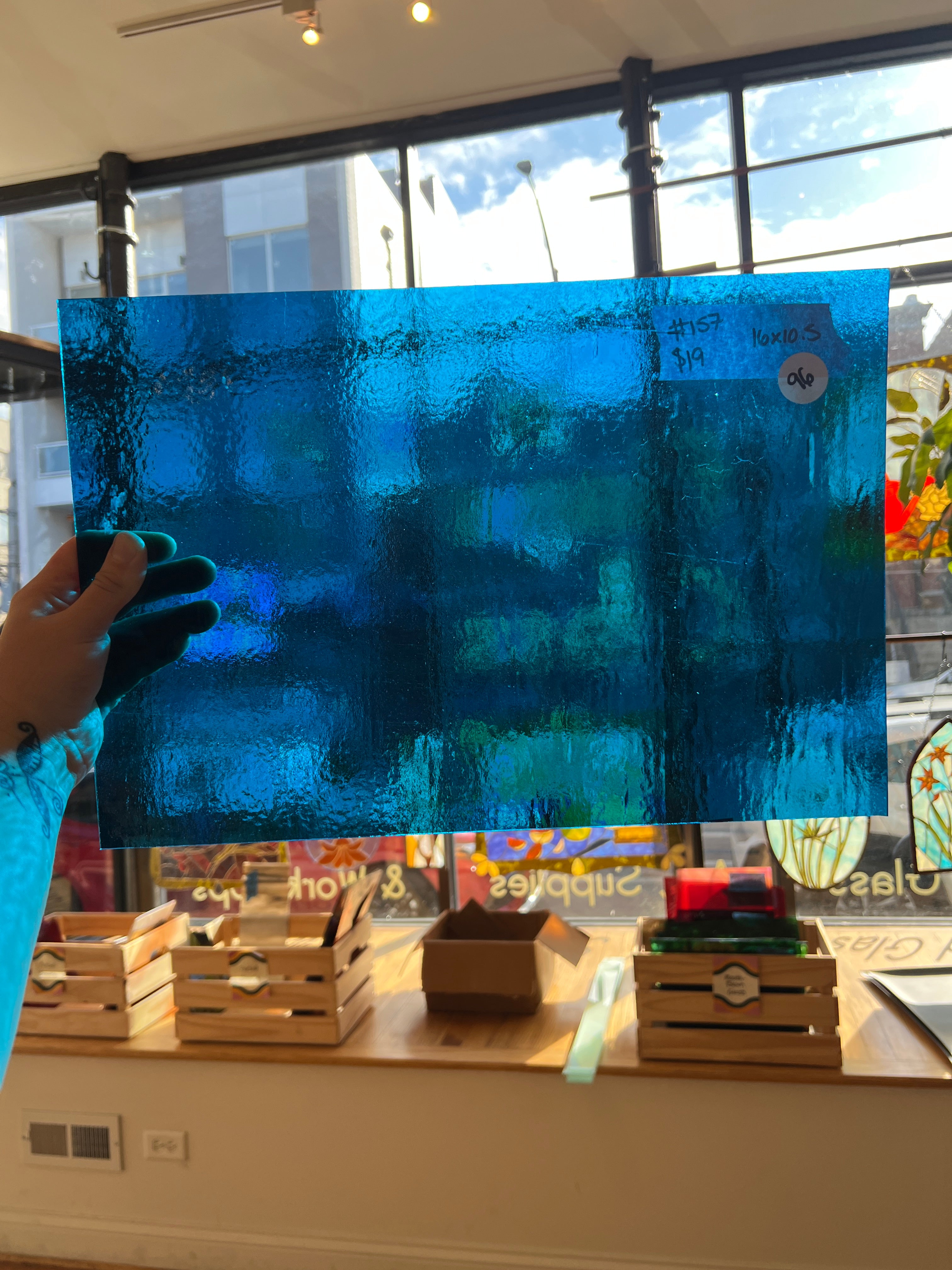 [#157] Wissmach Sea Blue Cathedral