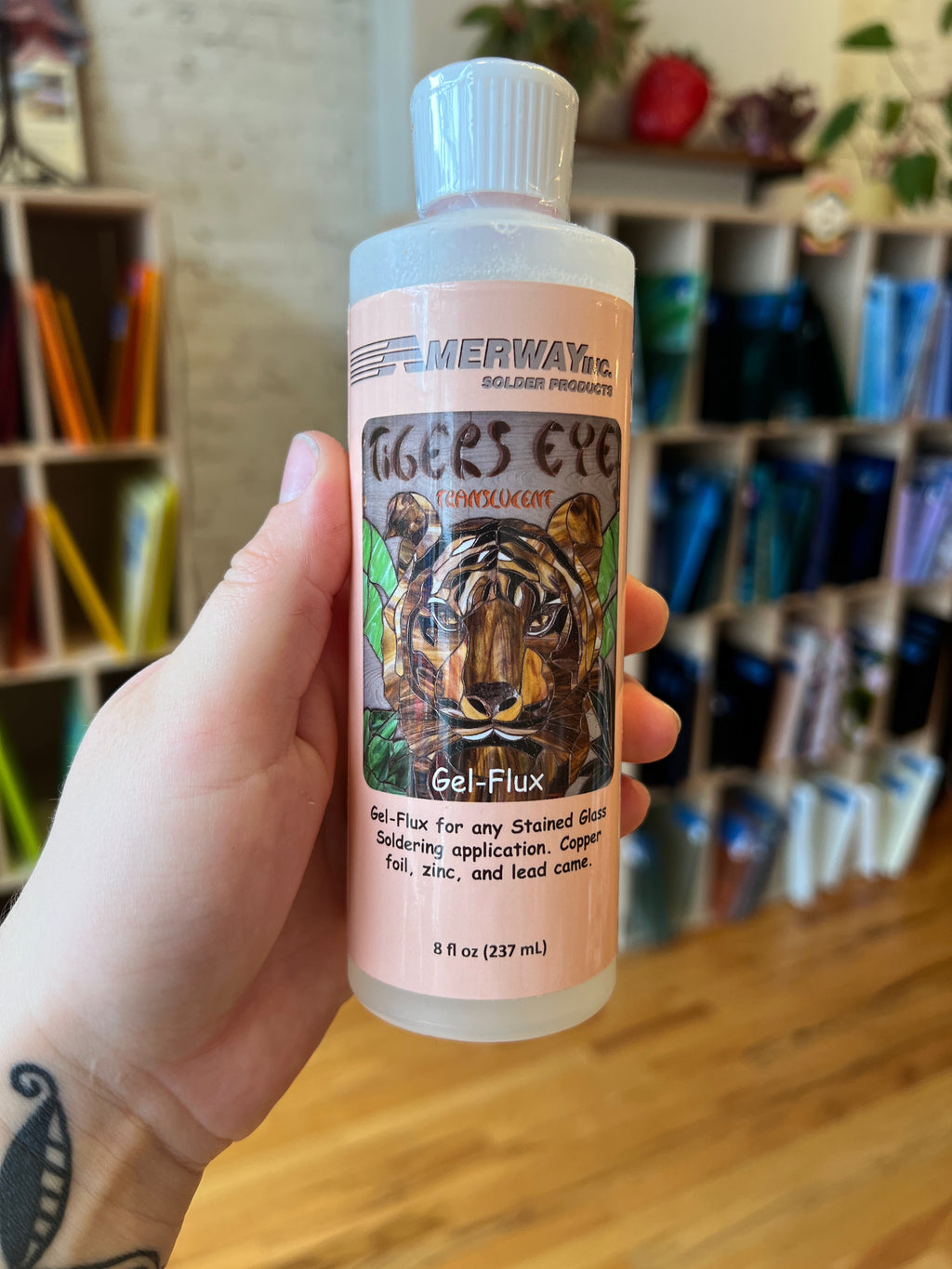 Amerway Tiger's Eye Gel Flux