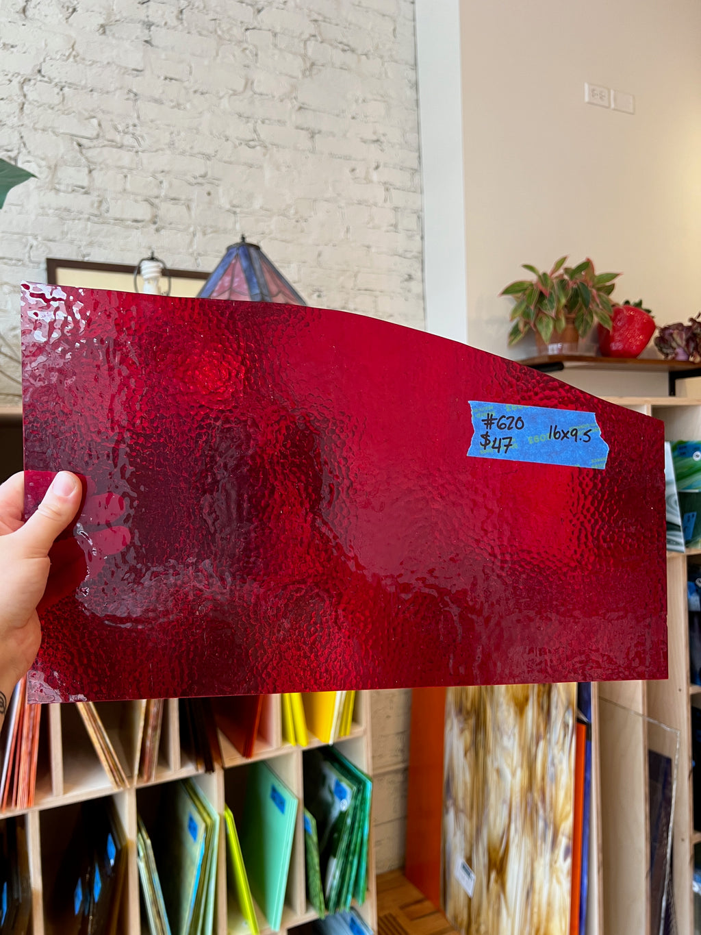 [#620] Kokomo Red Hammered