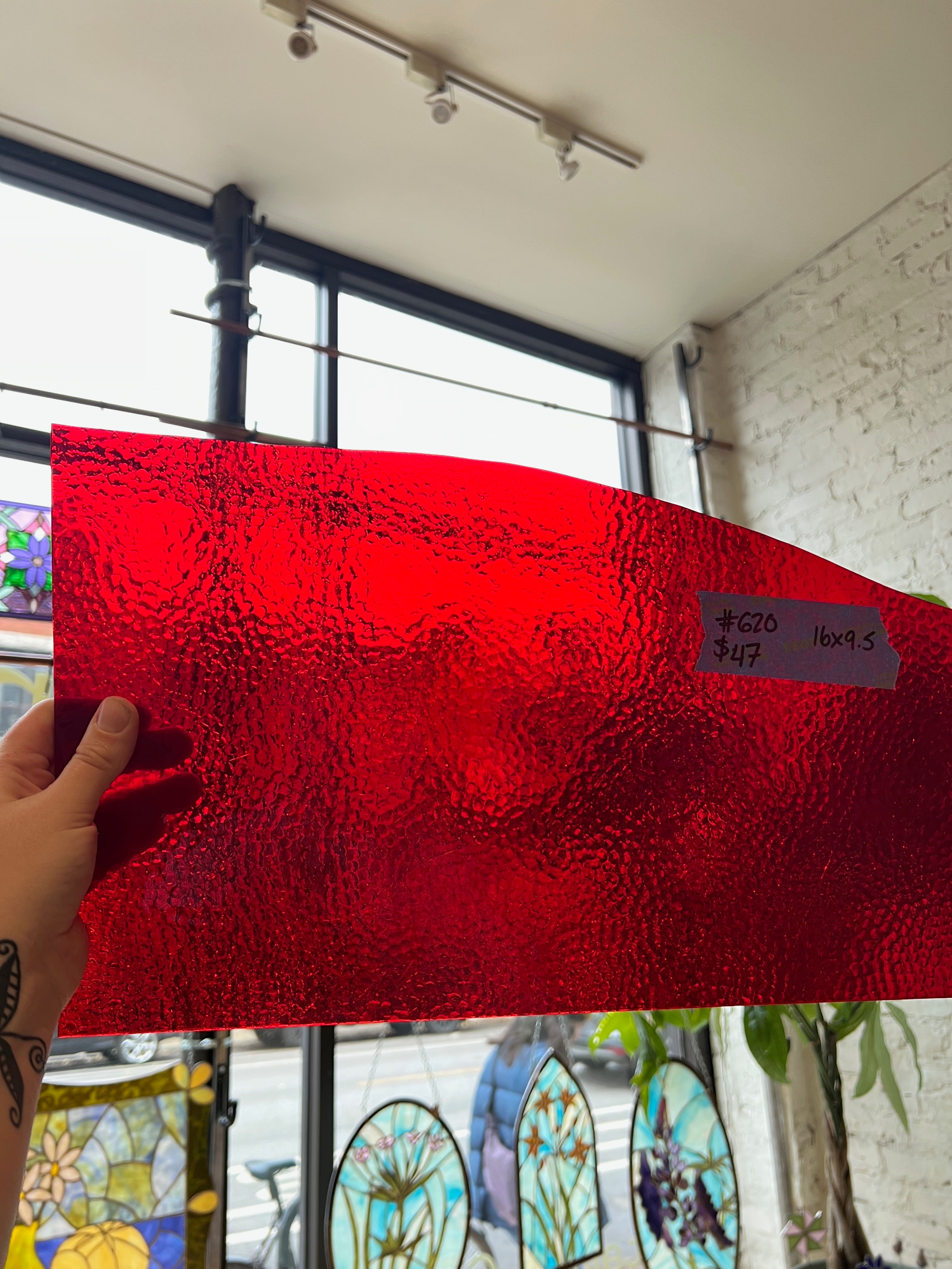 [#620] Kokomo Red Hammered