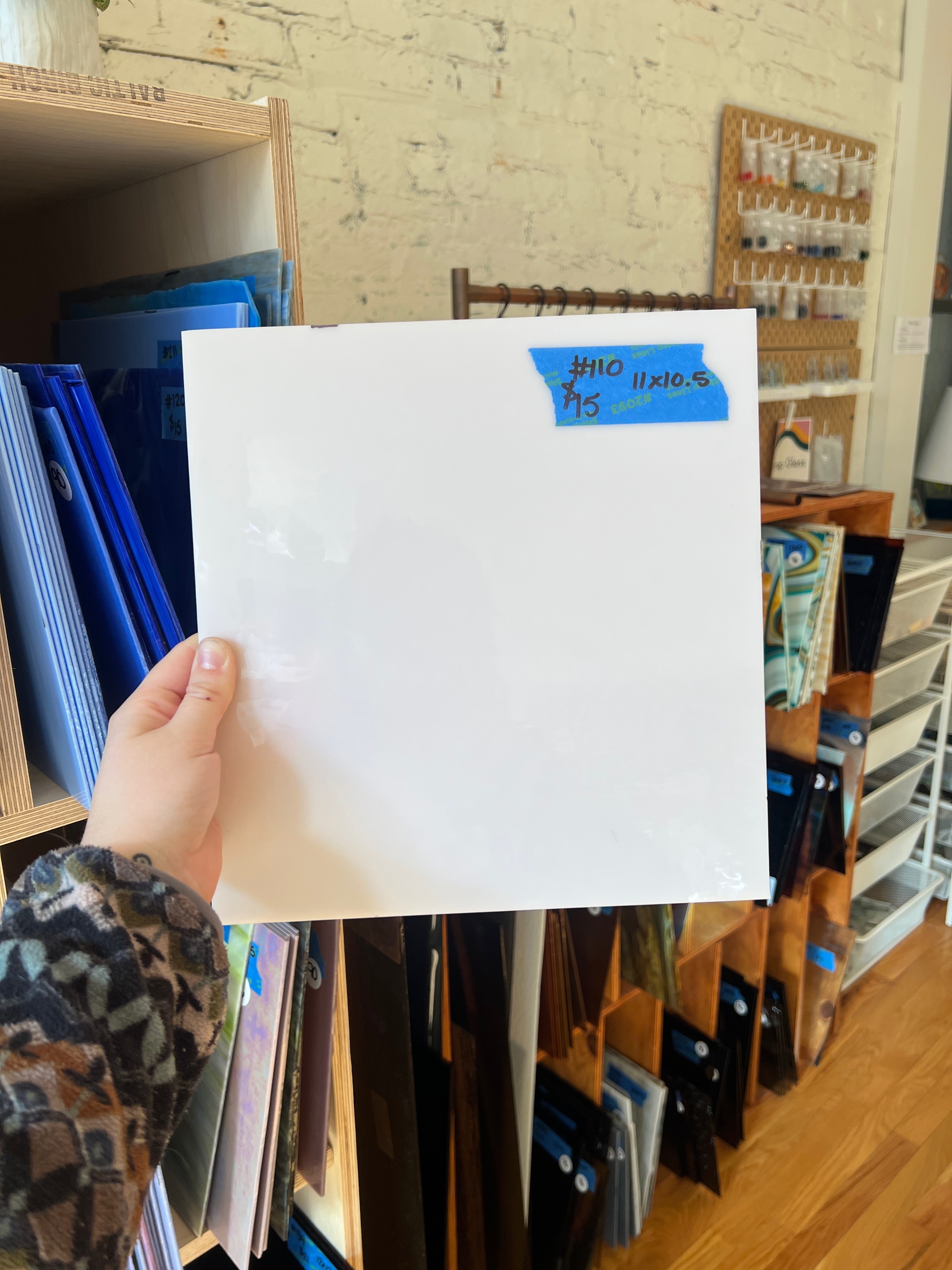 [#110] Wissmach Pale Pink Solid Opal