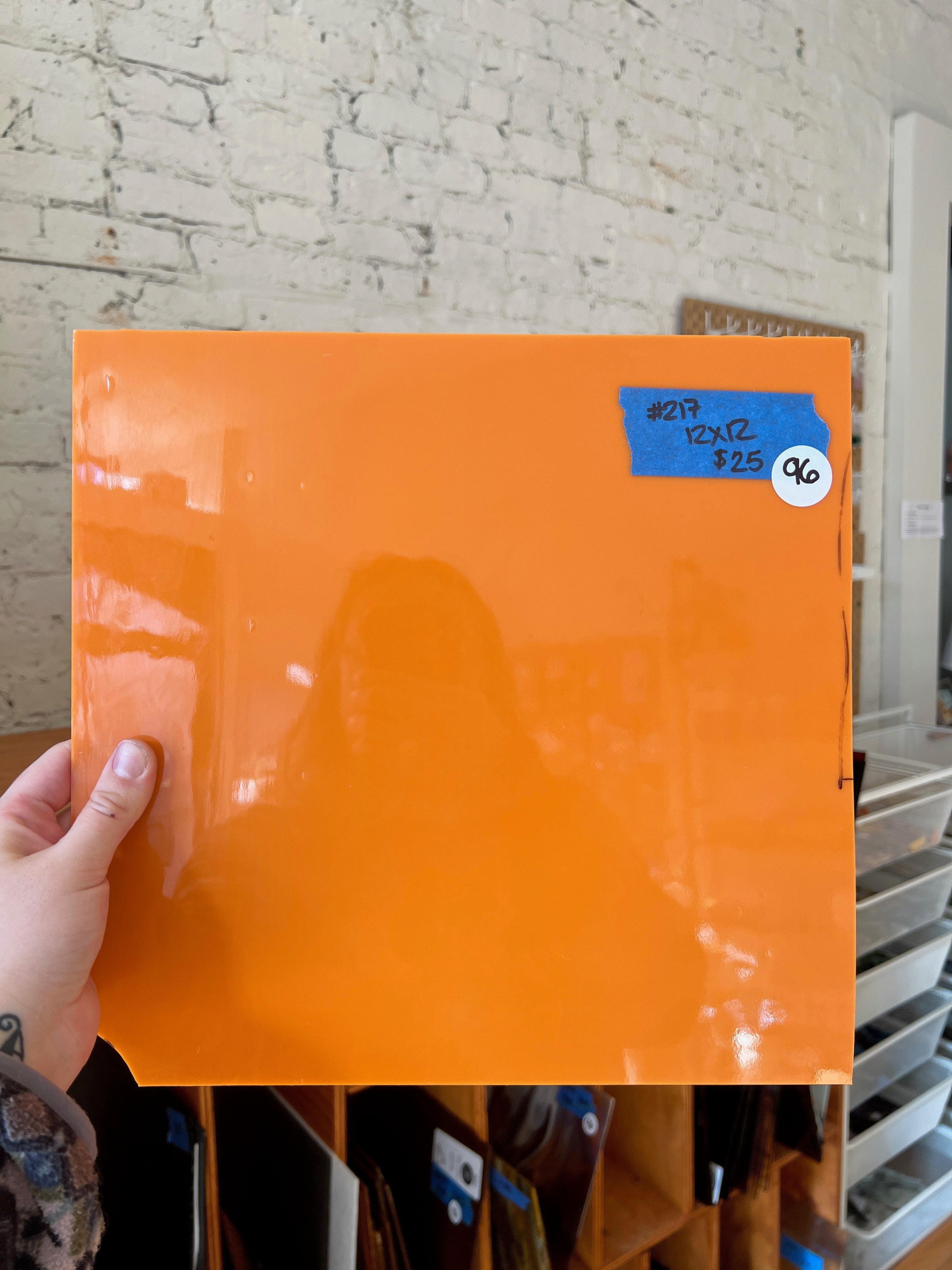 [#217] Oceanside Persimmon Fusible