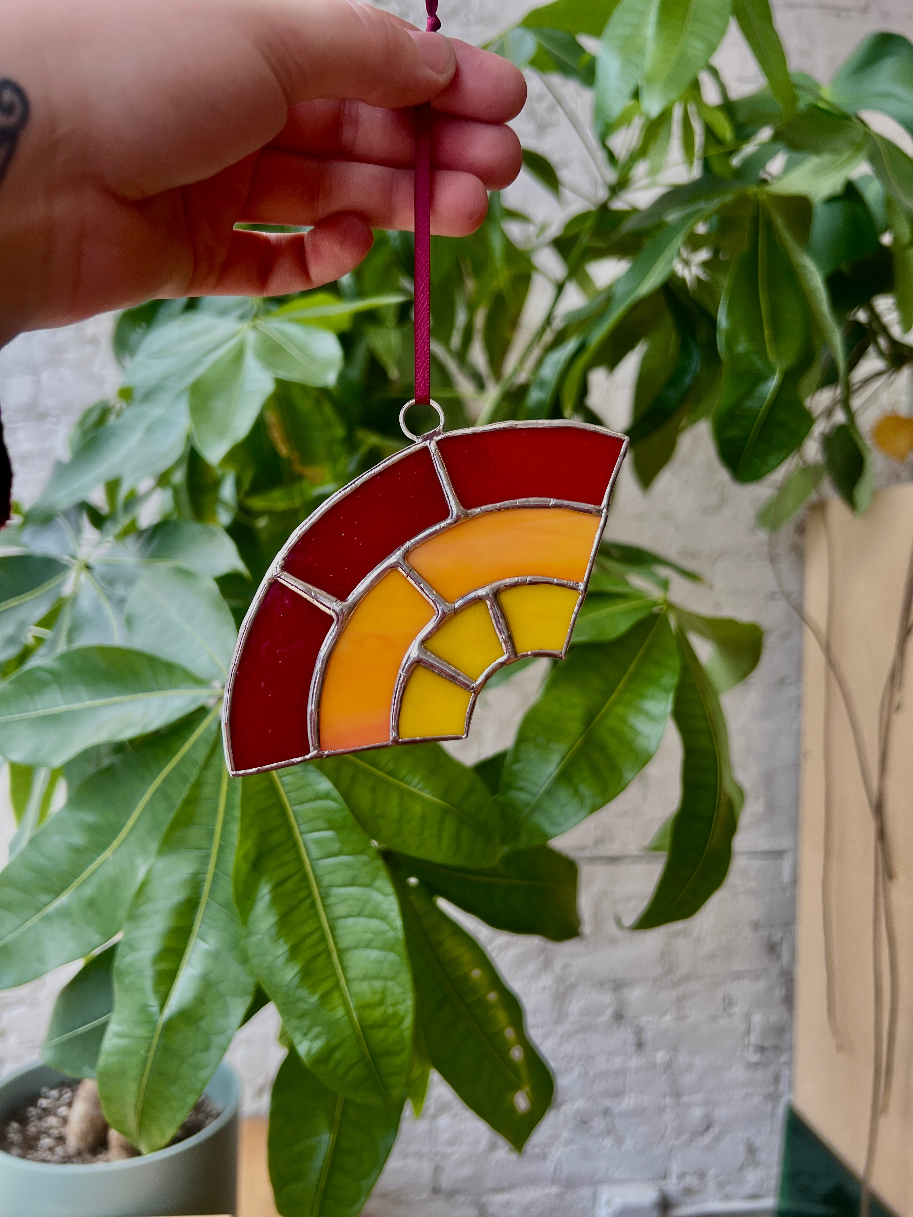 [March 27] Beginner 1 Stained Glass Class- Rainbow