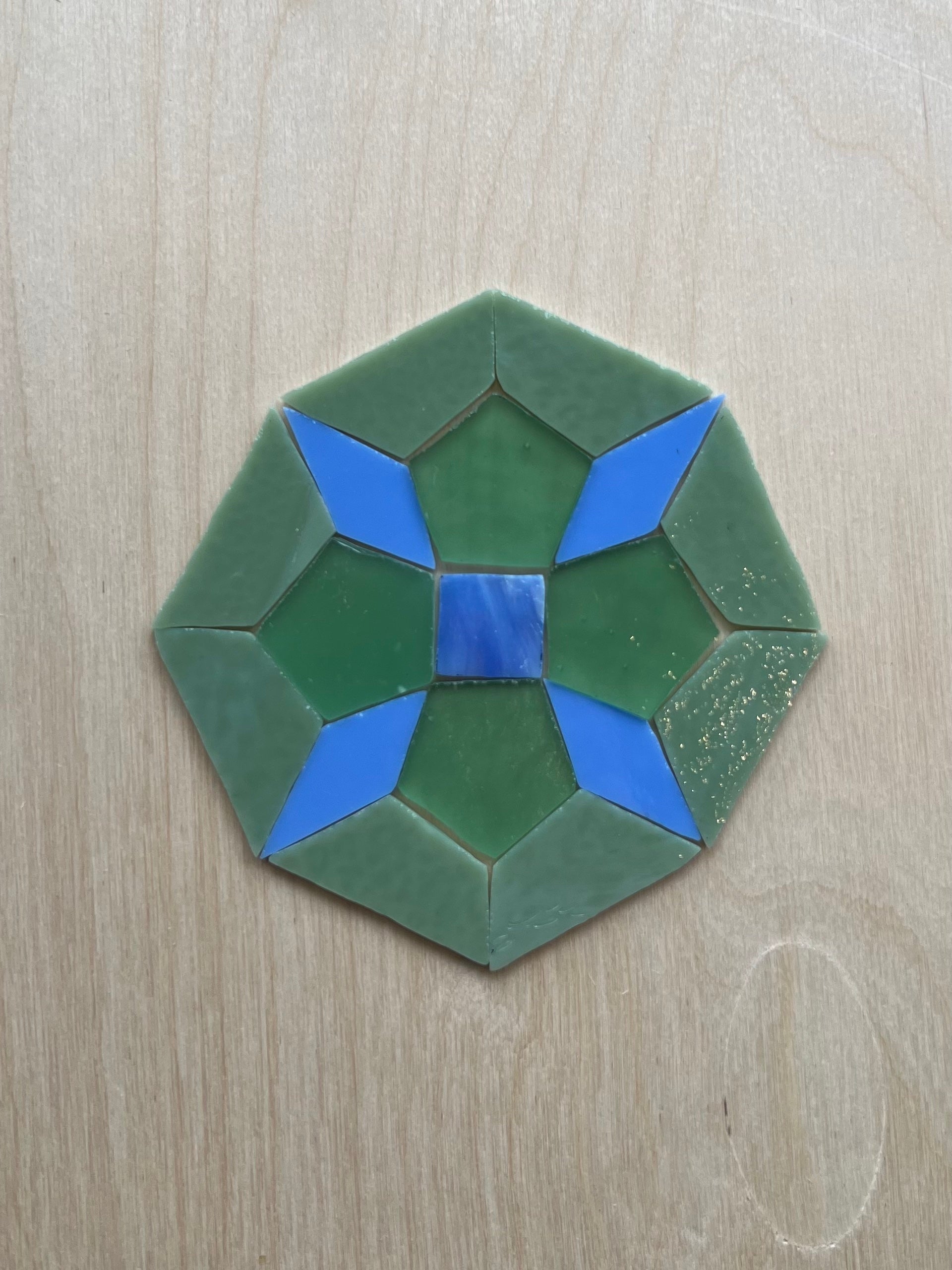 Precut Stained Glass Suncatcher Kit- Leo